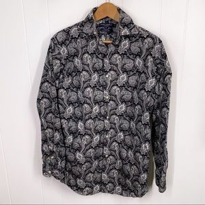 Daniel Cremieux Paisley Button Down Long Sleeve Shirt